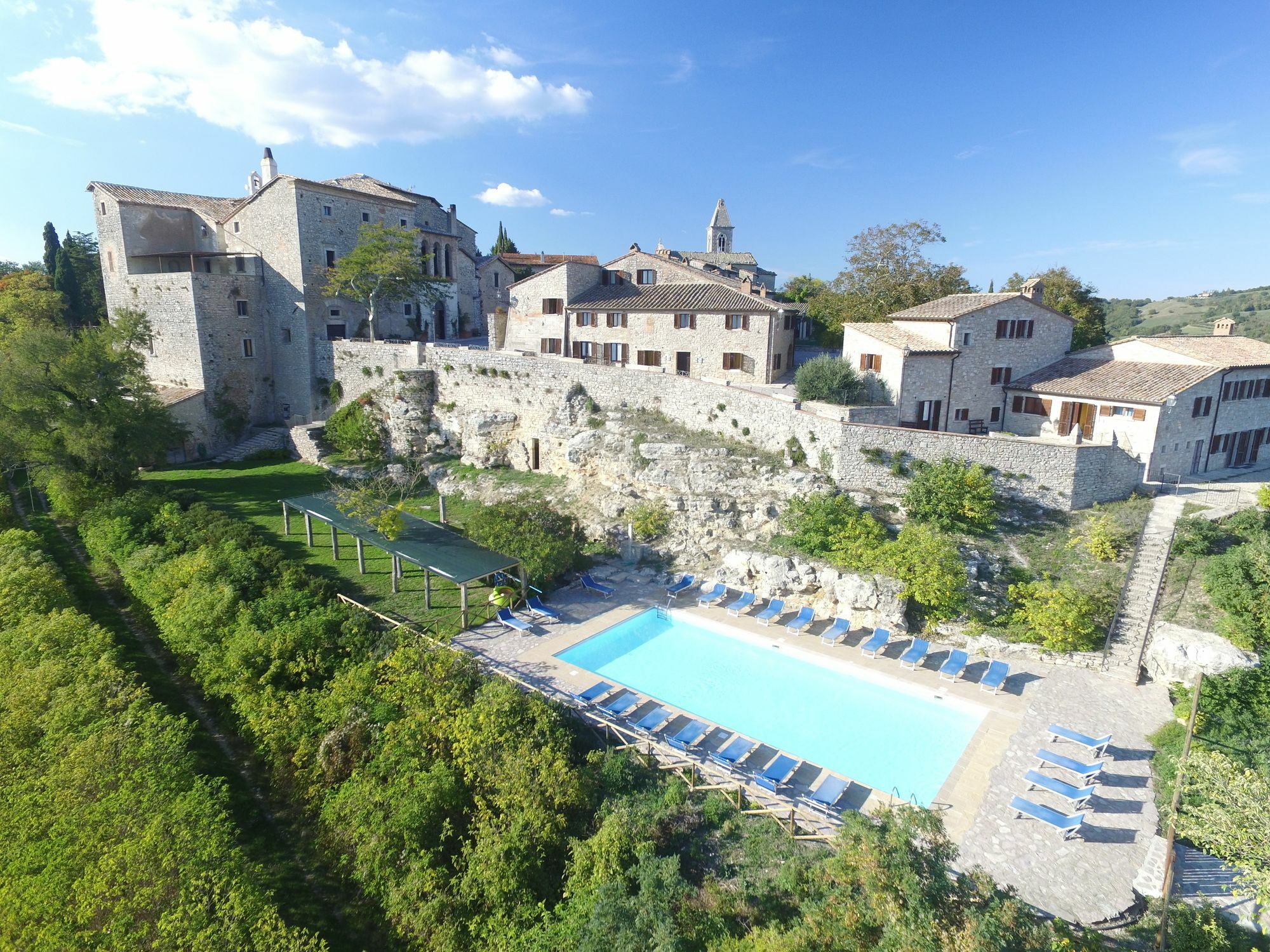 Castello Di Titignano Villa Орвието Екстериор снимка